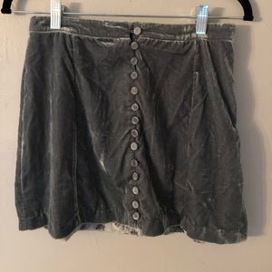 Velvet urban outfitters skirt